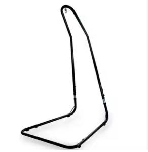 China Adjustable Heavy Duty Hammock Chair Steel Stand for Outdoor Furniture in L Shape Base factory