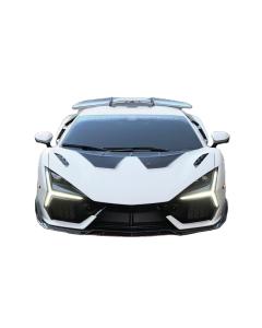 China Lamborghini Revuelto Custom Body Kits Carbon Fiber DUKE Style Custom Front Diffuser factory