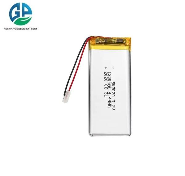 KC Approved 1200mAh 3.7v Lipo Battery Rechargeable 503070 1200mAh 3.7V Curved Li