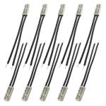 Zy2 plastic metal case 60 mm leads CQC 60 C NC 250v 5a termostat KSD9700