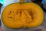Frozen Blanched Sweet Pumpkin(Leaf Shaped) For Food Decoration