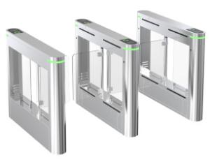 China Access Control Barrier Turnstile Gate 1400*180*1020mm For Supermarket factory