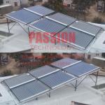 60tubes Non Pressure Solar Collector Glass Tube Hotel Hot Water Heater 3000L