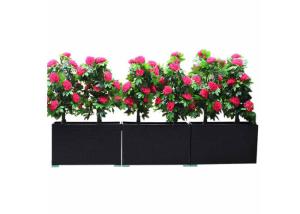 China 1.2mm Aluminum Outdoor Flower Pots factory