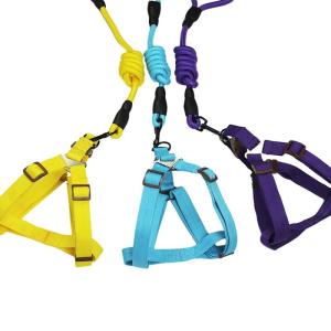 China Pet Explosion Proof Leash Reflective Dog Nylon Leash Medium And Large Dogs factory