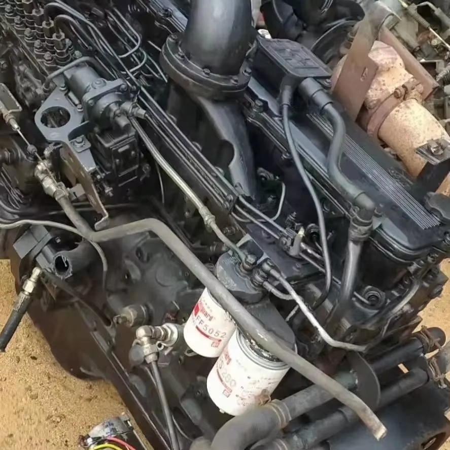 Universal Car Fitment 6L 8.9L 375HP Second Hand Diesel Engines with Cummins Technology