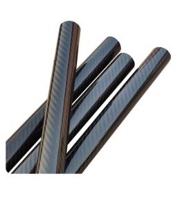 China Round 3K Wrapped Carbon Fiber Tube For Plant Protection Machine Accessories factory