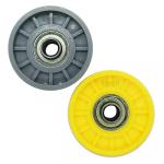 15x32x9 6002zz Ominball Plastic Stamped Flange Bearing For Conveyor Roller