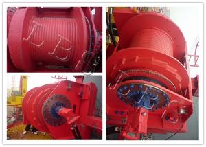 China Marine Boat Hydraulic Groove Winch For Oil Exploration factory