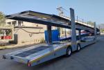 Dependent Truck Semi Towing Car Trailer 2 Axle Car Carrier with Air Suspension
