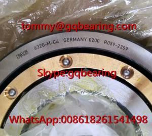 China FAG 6320-M-C4 Brass Cage Type Deep Groove Ball Bearing factory