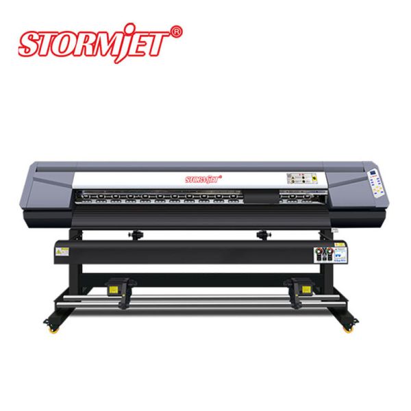 China Double CMYK 1.8m 3200dpi Commercial Poster Printer Machine factory
