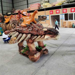 China 1 Year Warranty Electric Ride On Dinosaur Customized Size For Amusement Park factory