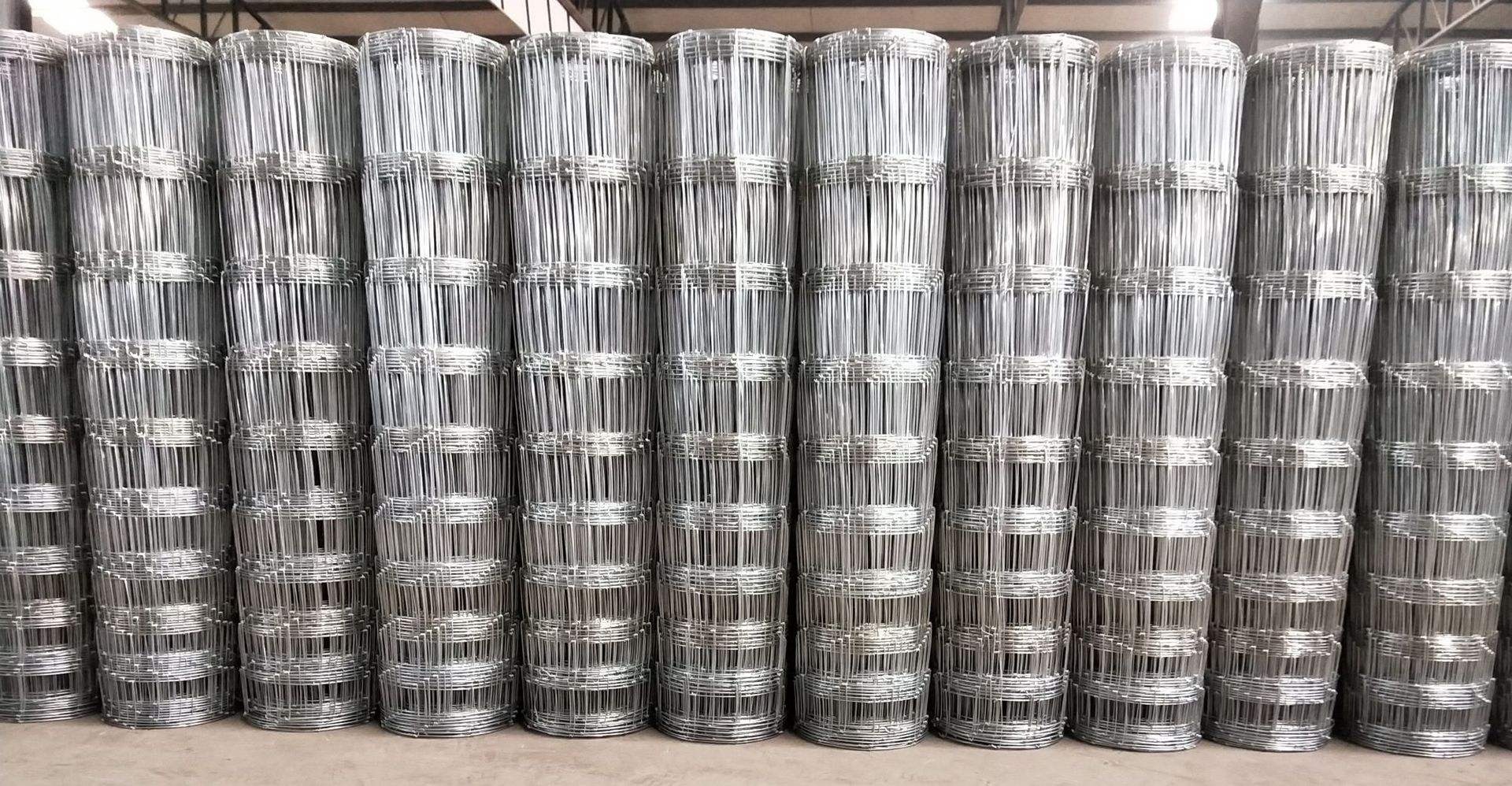 galvanized Bull bar network Cattle sheep Farm fence wire mesh