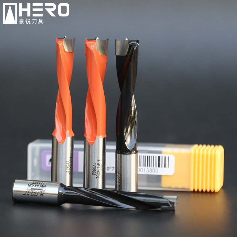 Smooth Finish Brad Point Drill Bits Edge Polished For Wood Precision Drilling