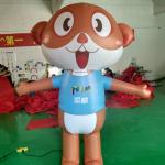 Customized Logo Inflatable 3D Cartoon Outdoor PVC Giant Inflatable Doll Ballon