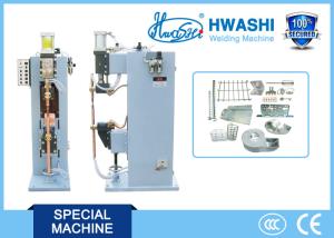 China Hwashi 1 Year Warranty 50K Pneumatic AC Pulse Spot Welding Machine factory