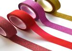 DIY Custom Printed Japanese Colored Waterproof Glitter Washi Tape