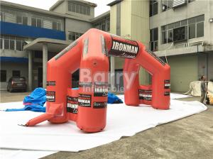 China Custom Inflatable Advertising Products Giant Welcome Start Finish Line Inflatable Entrance Arch factory