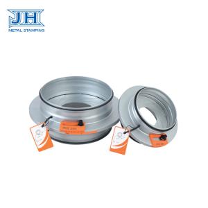 China Galvanized Steel Iris Damper Air Volume Control Damper SGS Certification factory