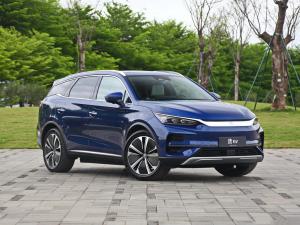 China Tang BYD New Energy Vehicles 635Km 4 Wheel Durable Electric Passenger Car factory