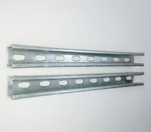 China Structural Section Steel Strut C Channel Galvanized Steel Channel For Pipe Support factory