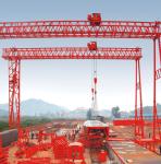 40t Fast lifting Truss Double Girder Gantry Crane for Precast yard European