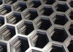 Hexagonal Hole Perforated Metal Mesh Galvanized Steel Plate For Decoration