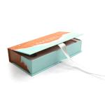 Custom Rigid Cardboard Pink Shipping Gift Packaging Box With Ribbon Magnetic