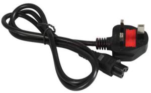 China Custom Length British Power Cord , 3 Prong Power Cord Uk 3*0.5mm2 3*0.75mm2 factory