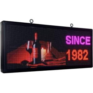 China High Resolution P6 RGB Outdoor Digital LED Signs Programmable Signage factory