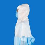 Non Woven Protective Astronaut Caps Hoods , Disposable Surgical Protective Head