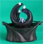 Modern Small Indoor Tabletop Fountains , Fashionable Garden Statue Fountains