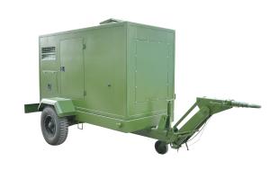 China 1375kVA Cummins Diesel Generator Set Oil Tank In Construction Machinery factory