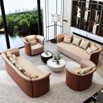 Club Guest Office Waiting Sofa Luxury Hotel Lobby Round Sofa