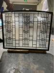 New design decorative door inserts glass