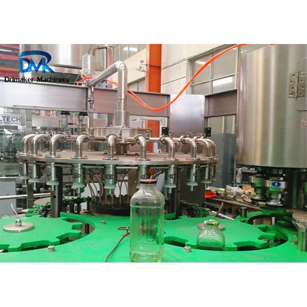 Fully Automatic Glass Bottle Filling Machine Sus304 High Accrurate Filling