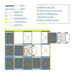 300-1500kgs/Pallet Capacity High Density Drive-in Pallet Racks for Warehouse