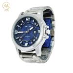 Waterproof and Luminous Stainless Steel Strap Watch for Businessmen and Women