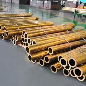 China Nickel Plated Copper Tube Pure Pipe C12000 Fittings Straight For Building 120mm factory