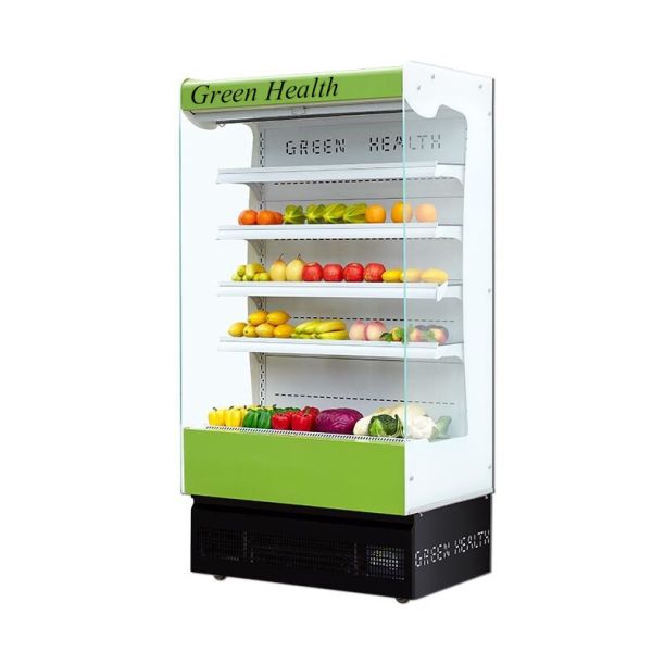 Slimline Multideck Open Chiller For Busy Retail Settings / Fruit And Veg Display
