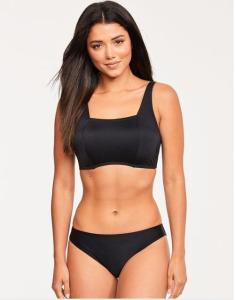 China Rene Black Underwired Crop Top D-G cup factory
