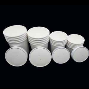 China 26oz White Kraft Paper Cup For Takeaway Hot Soup leakproof Biodegradable Printed Logo Customized factory