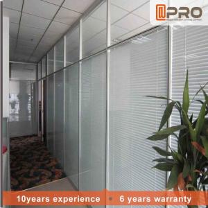 China Demountable Temporary Office Partitions , Sound Proof Glass Office Dividers factory