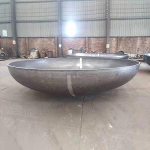 China Hexagon Head Industrial Flat Bottom Flanging Storage Iron Tank Dish for Circle Design factory