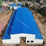 Commercial Office Building Prefab Construction Drawing Steel Structure Framed