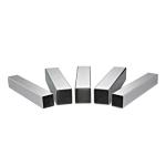 Thickness 0.5mm SS304 Square Steel Pipe Satin Hairline Surface