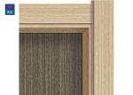 Decorative Pvc Laminated Wpc Wooden Eco Friendly Doors