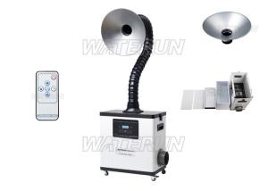 China Bench Top Mobile Fume Extractor Integrated Body Design Digital Type factory