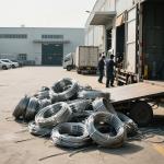 Custom Stainless Steel Iron Wire 1000mm-2000mm Width Made into spring steel wire